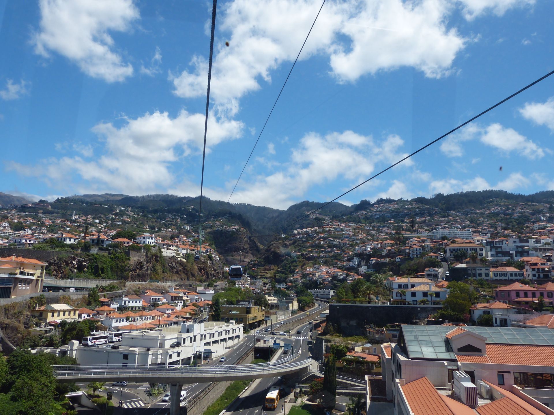 Fahrt mit der Seilbahn von Funchal nach Monte