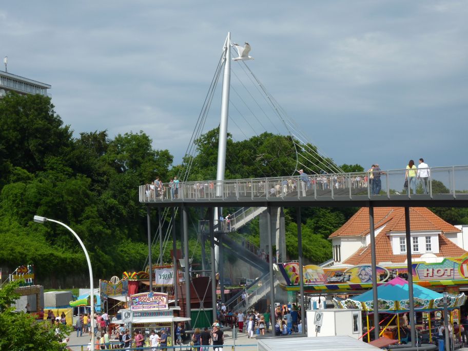 Die neue Hafenbrücke in Sassnitz