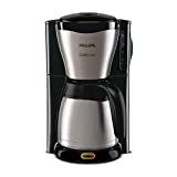 Philips HD7546/20 Gaia Filter-Kaffeemaschine mit Thermoskanne, schwarz/metall
