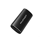 RAVPower 6000mAh Externer Akku Pack Zusatzakku Power Bank für Smartphones und Tablets, schwarz