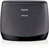 Gigaset Repeater Funkrelais zur Erhöhung der Reichweite für Dect-Schnurlostelefone, schwarz