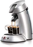 Philips Senseo HD7812/50 Kaffeepadmaschine, Ein-Tasten-Bedienung, silber-metallic