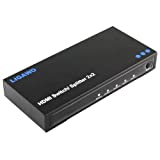 Ligawo ® HDMI Splitter 2x2 - Pro 1080p 3D - 2 Eingänge an 2 Ausgänge