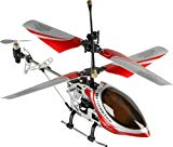 Fun2Get REH46112-1 - RC Hubschrauber Mini Helikopter Falcon-X Metal RTF mit Gyro-Technologie, rot