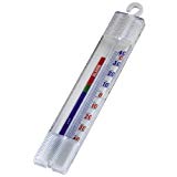 Xavax Analoges Thermometer (Aufhängen im Kühlschrank, Gefrierschrank, Tiefkühltruhe, Weinkühlschrank, Minibar, min. -35 Grad, max. +40 Grad) weiß