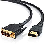 2m CSL - HDMI® auf DVI (24+1 Dual Link) - High Speed (Adapter) Kabel | HDTV bis zu 1080P / Full HD | 3D Ready | vergoldete Kontakte