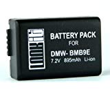 LOOKit ® Markenakku BMB9E - 895mAh -100% dekodiert! mit Infochip - mit Restlaufzeitanzeige - "neueste Generation" Für Panasonic Lumix DMC FZ72 FZ62 FZ45 FZ48 FZ100 FZ150 Leica V-LUX 3