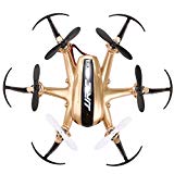 Arshiner JJRC H20 Nano Hexacopter RC Drone 2.4GHz 4 Kanal 6 Achsen Gyro Headless Modus Aircraft mit CF Modus automatischer Rückkehr RTF RC Quadrocopter Gold