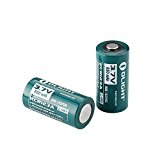 Olight® Wiederaufladbar RCR123A Lithium-ion 16340 Akkus Batterie 3.7V 650mAh - 2-er Pack (original und geschützt)
