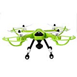 Tomlov JJRC H26W 2.4G 6 Achse 2MP HD Kamera WiFi Monitor FPV Headless Modus RC Quadrocopter Drohne mit Bookmark (Grün)