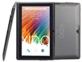 XIDO X70, 7 Zoll Tablet-Pc (4x1,2GHz), 512MB RAM, 8GB, Android 4.4.2 KitKat, Bluetooth, Kamera, Computer, Tastatur, Tasche (Schwarz)