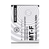 Wicked Chili Li-Ion 750 mAh Akku für AVM FRITZ!Fon C5 / C4 / M2 / MT-F Telefone 2,78 Wh