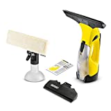 Kärcher Akku Fenstersauger WV 5 Premium inkl. Zubehör & wechselbarer Düse, Fensterreiniger mit entnehmbarem Akku für Fenster, Fliesen, Dusche & Vitrinen