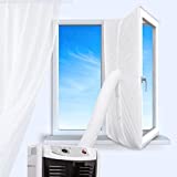 JOYOOO AirLock 100 Fensterabdichtung für mobile Klimageräte und Ablufttrockner Hot Air Stop