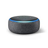 Das neue Echo Dot (3. Gen.) Intelligenter Lautsprecher mit Alexa, Anthrazit Stoff